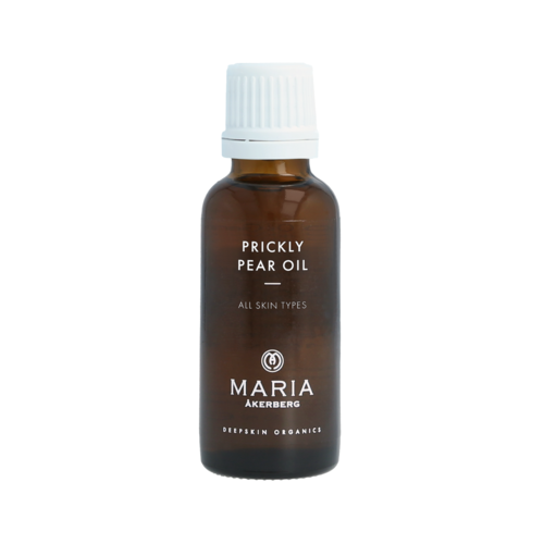 Maria Åkerberg Prickly Pear Oil är en exklusiv och uppstramande universalolja som kan användas till både ansikte, kropp, naglar och hår. Prickly Pear Oil passar alla hudtyper då den är mild och lugnan