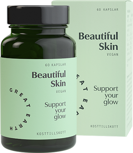 BEAUTIFUL SKIN Support Your Glow GREAT EARTH
