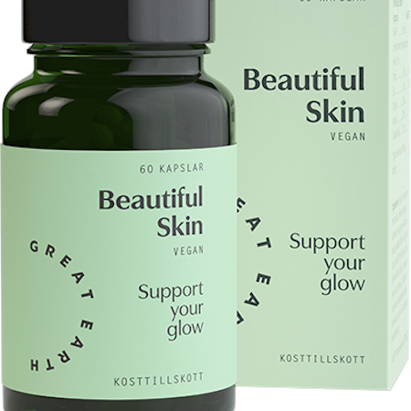 BEAUTIFUL SKIN Support Your Glow GREAT EARTH