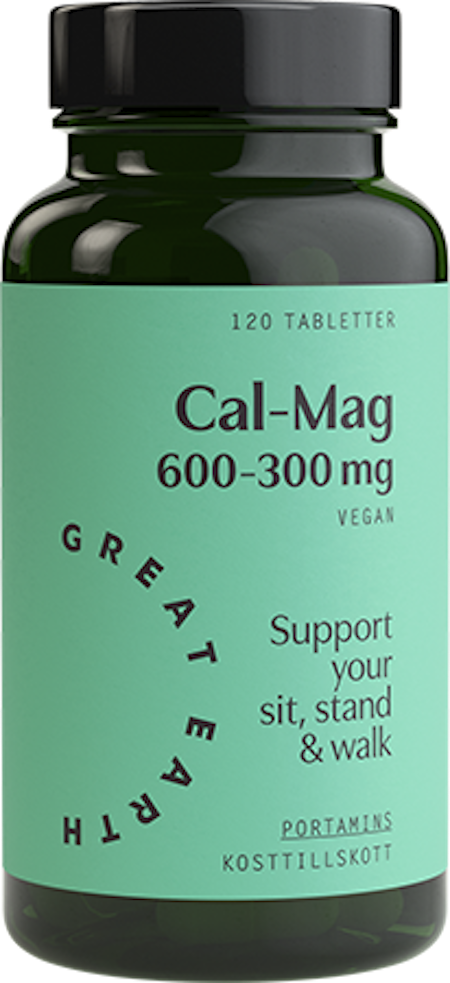 Cal-Mag 600-300 mg GREAT EARTH