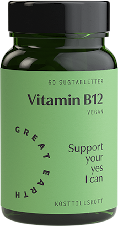 B-12 500 mcg GREAT EARTH