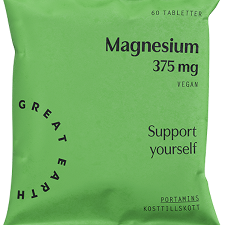 Magnesium 375 mg Refill GREAT EARTH