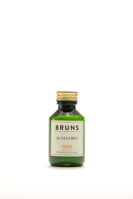 SCHAMPO 03 OPARFYMERAT - Alla hårtyper/ irriterad känslig hårbotten BRUNS 2 storlekar