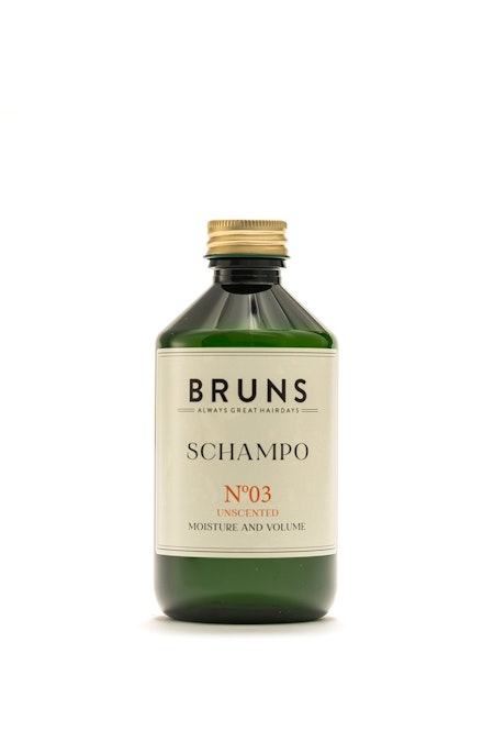 SCHAMPO 03 OPARFYMERAT - Alla hårtyper/ irriterad känslig hårbotten BRUNS 2 storlekar