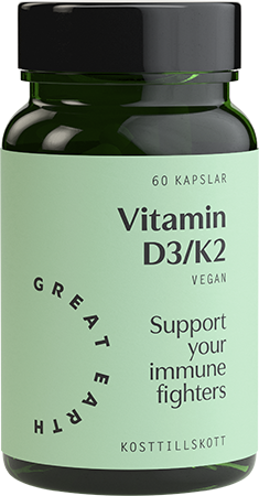 D3/K2 Vitamin GREAT EARTH