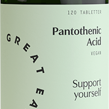 Pantothenic Acid Vitamin B5 GREAT EARTH