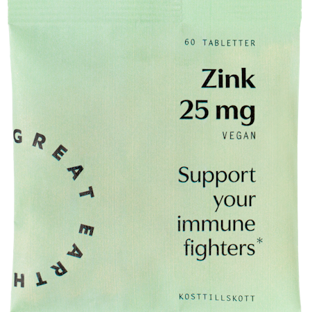 Zink 25 mg Refill GREAT EARTH