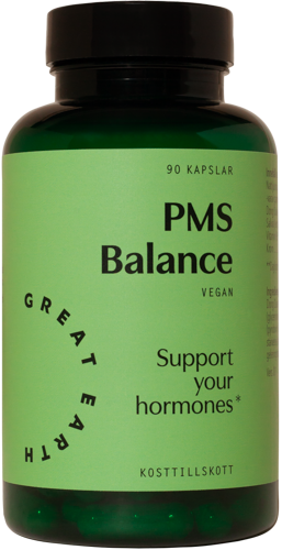 PMS Balance Great Earth kosttillskott för hormonell balans vid PMS