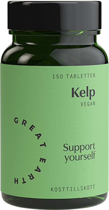 Kelp GREAT EARTH naturlig jodkälla