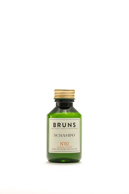 SCHAMPO No 2 BRUNS Kryddig Jasmin. Normalt, torrt & tjockt hår 2 storlekar..