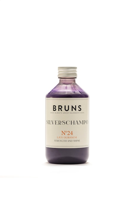 SILVER SCHAMPO No 24 BRUNS Blond & Grått hår 2 storlekar.