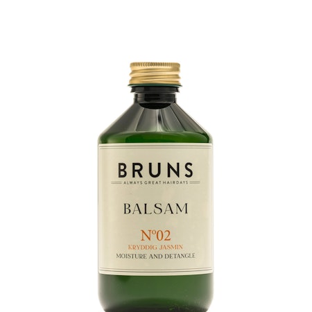 BALSAM 02 Kryddig Jasmin BRUNS torrt/ extra torrt/ balsammetoden 2 storlekar