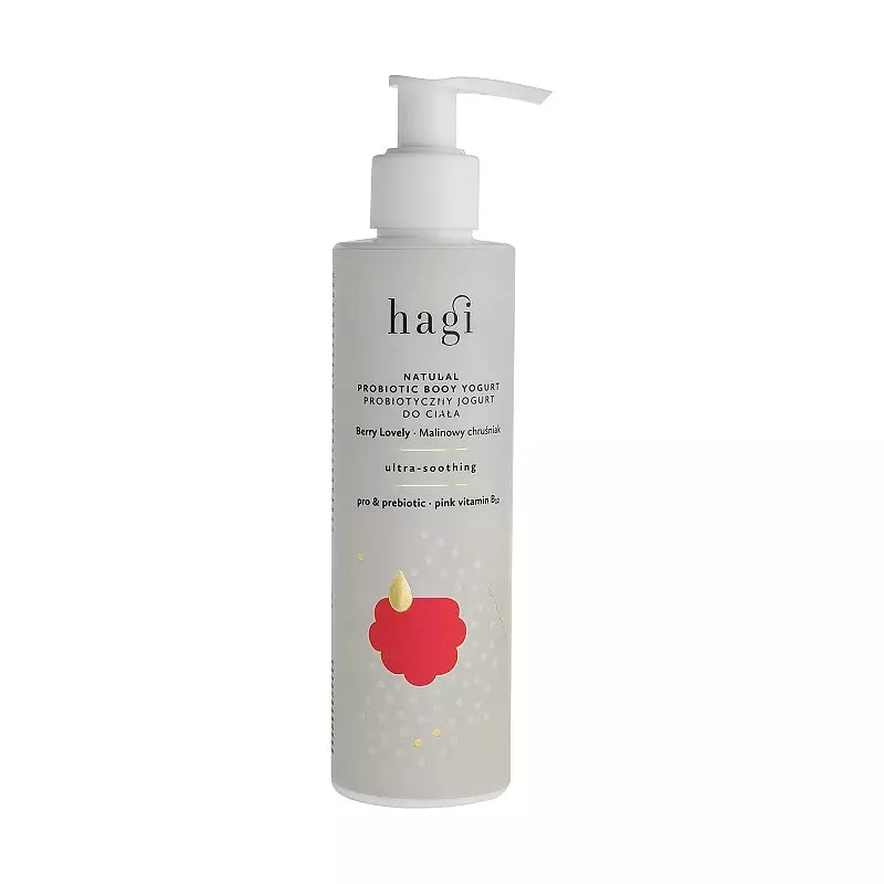 Natural Prebiotic Ultra-Soothing Body Yoghurt HAGI Berry Lovely