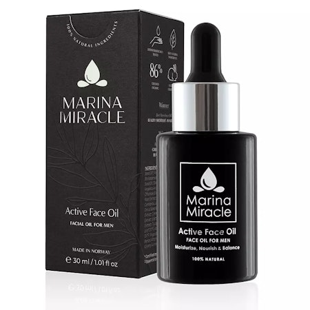 Active Face Oil for Men MARINA MIRACLE 2 storlekar