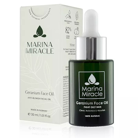 Geranium Face Oil MARINA MIRACLE 2 storlekar