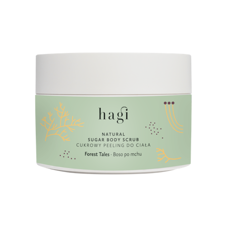 Natural Sugar Body Scrub Forest Tales HAGI - kroppspeeling