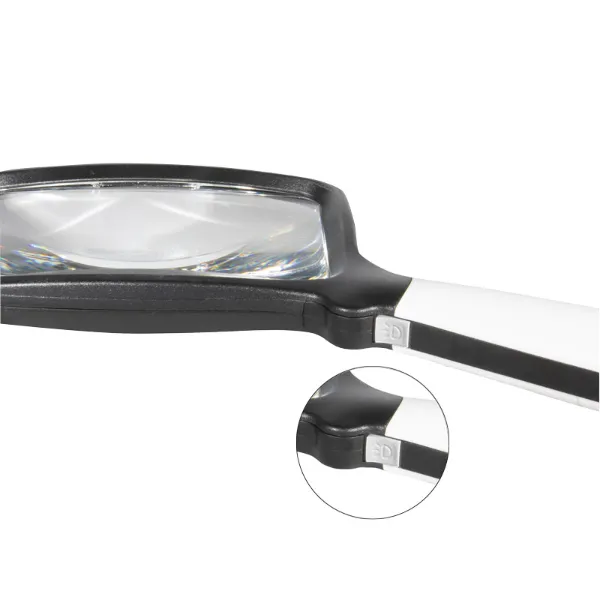 Pharma Oculus Läsförstoringsglas med LED-belysning. Hopfällbart