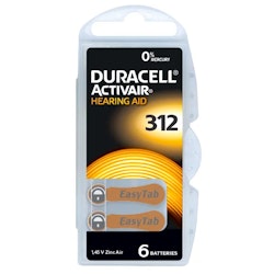 Duracell 312 Brun