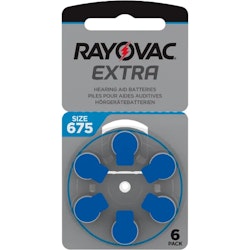 Rayovac Extra 675 Blå