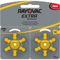 Rayovac Extra 10 Gul 12 batterier