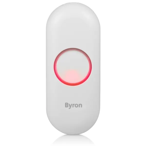 Tryckknapp Byron med LED indikation vid tryckning