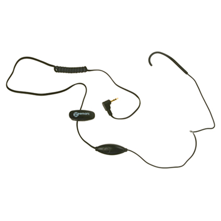 Slingkrok MED mikrofon CL Hook 1 Enkel slingkrok med EN öronkrok, idealisk för användning med hörapparat m Telespole