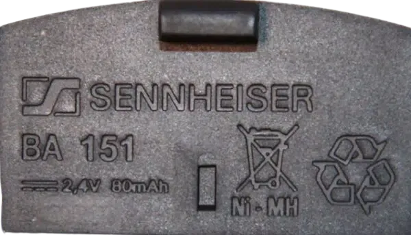 Original batteri Sennheiser BA 151