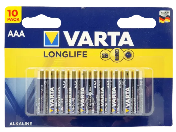 Varta AAA batteri 10-pack