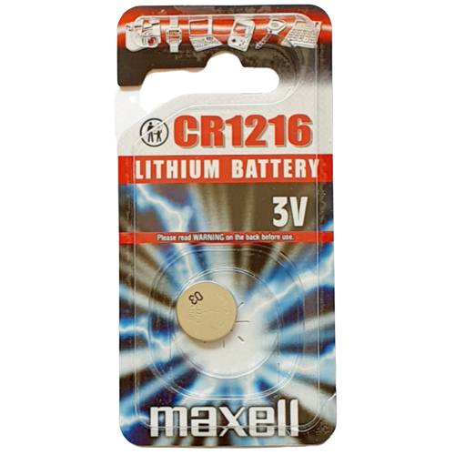 CR1216 Maxell Lithium