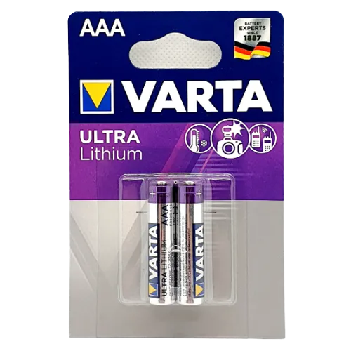 Varta AAA Lithium batteri 2-pack