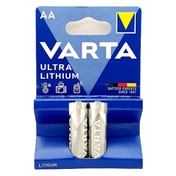 Varta AA Lithium batteri 2-pack