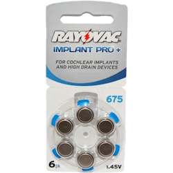 Rayovac Implant Pro+ 675