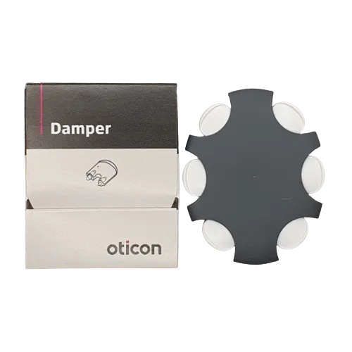 Damper-filter till slangfäste