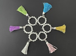 Glasmarkörer "Tassels" (6st)