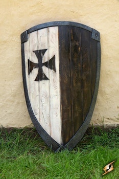 Templar sköld - 90x60 cm