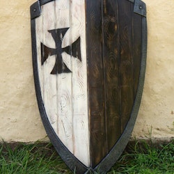Templar sköld - 90x60 cm