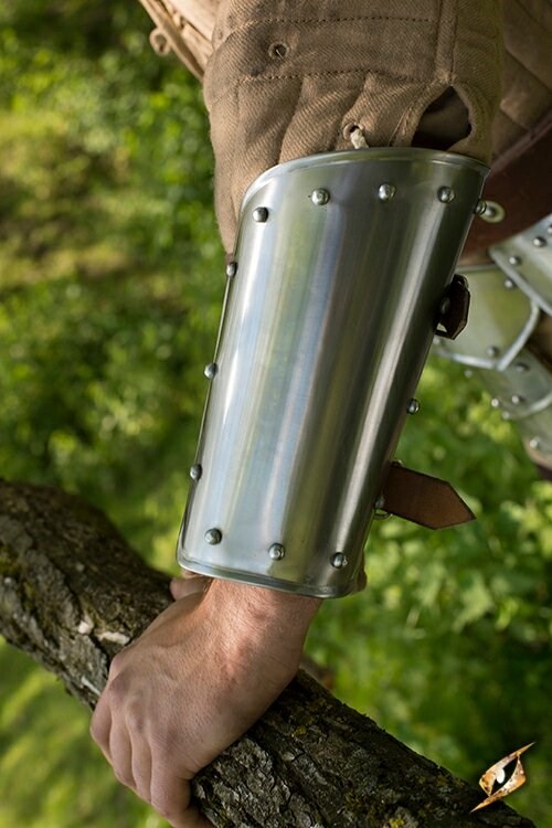 Arm Protection Warrior - Polished Steel