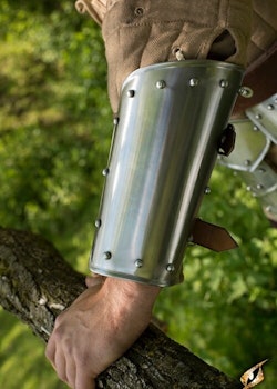 Arm Protection Warrior - Polished Steel