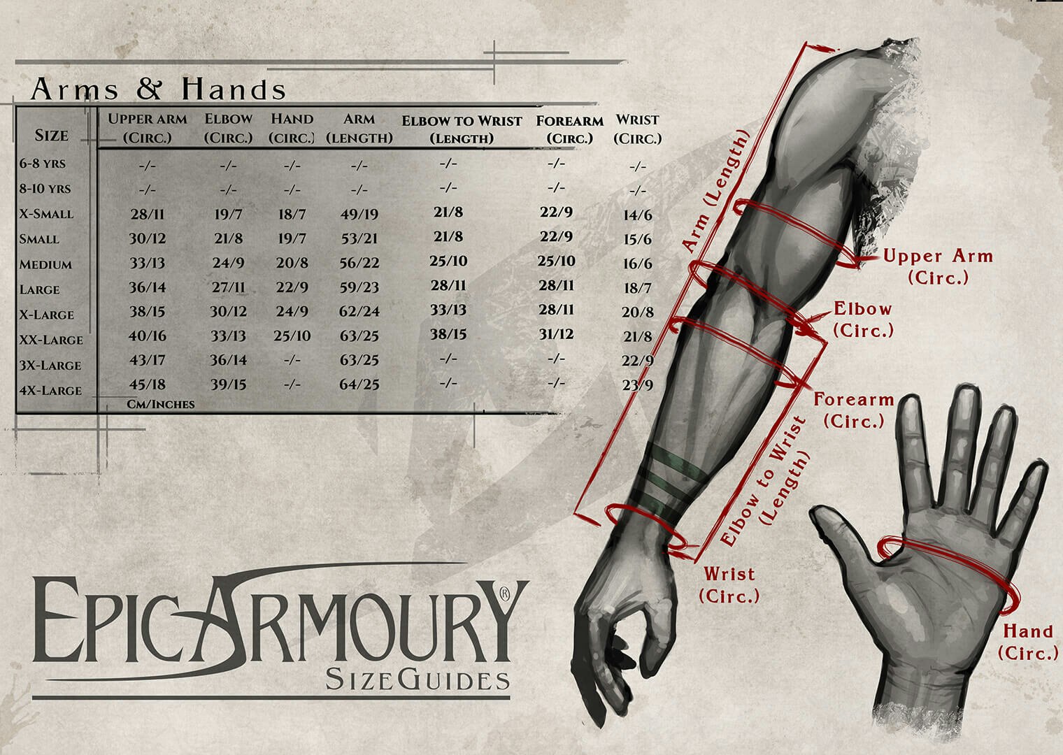 Arm Protection Warrior - Polished Steel