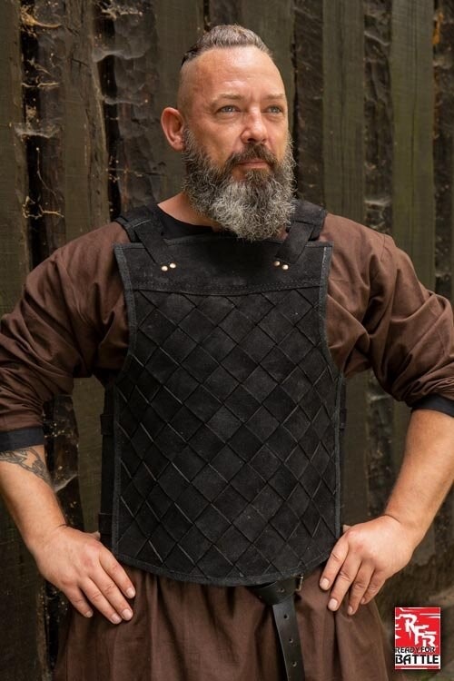 RFB Viking Leather Armour - Svart