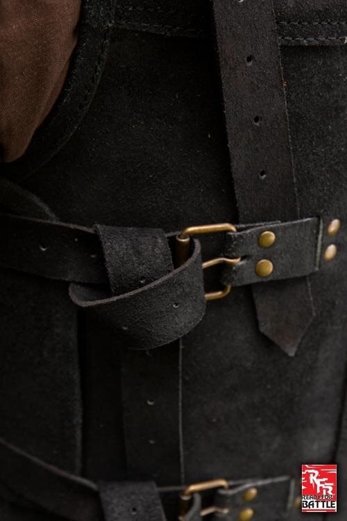 RFB Viking Leather Armour - Svart