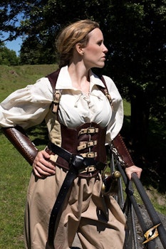 Rogue Corset - Brun/Beige