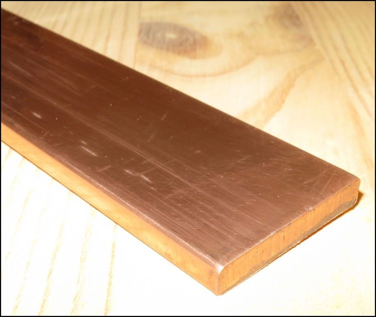 KOPPAR PLATTSTÅNG EN CW008A SS 5011 20*3mm