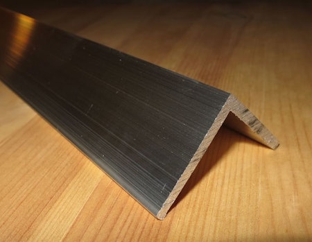 ALUMINIUM VINKELPROFIL 40x40x4mm EN AW-6060-T6