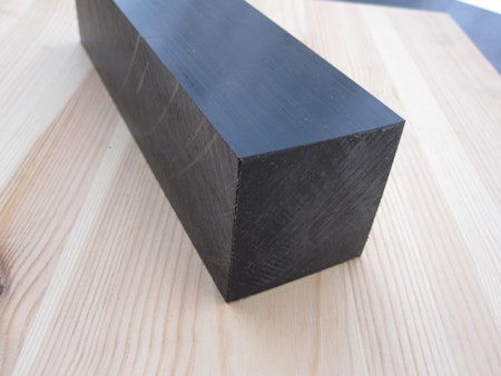 FRÄSÄMNE ACETALPLAST, POM C 50x50mm.