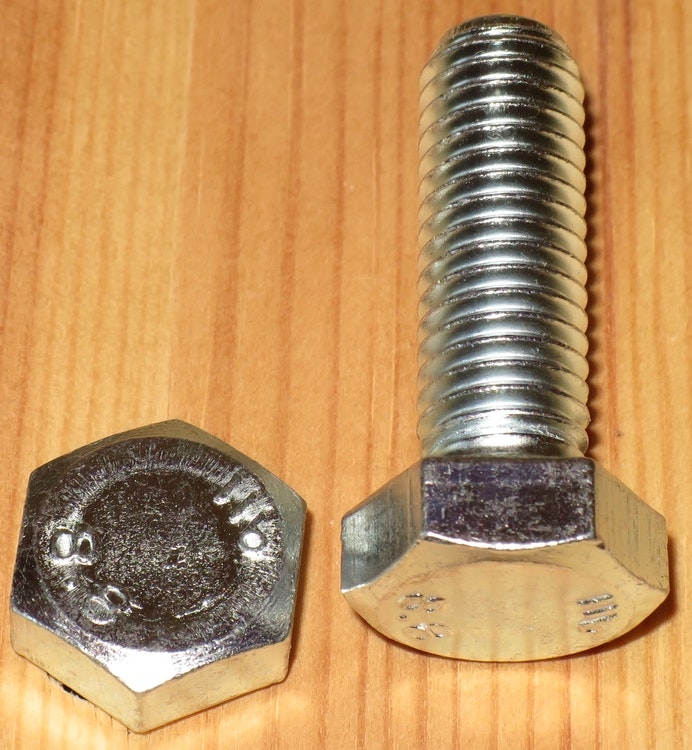 SEXKANTSKRUV BLANKFÖRZINKAD 8,8 M3x12 25st