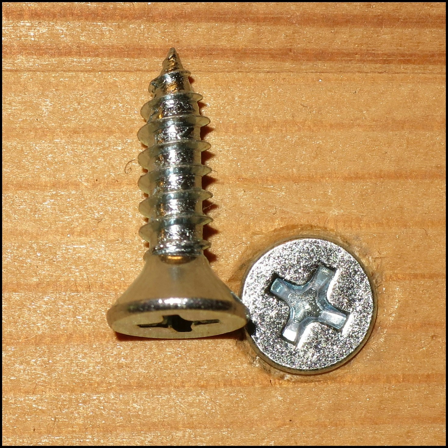 PLÅTSKRUV FÖRSÄNKT FÖRZINKAD ST 2,9x9.5mm 50st