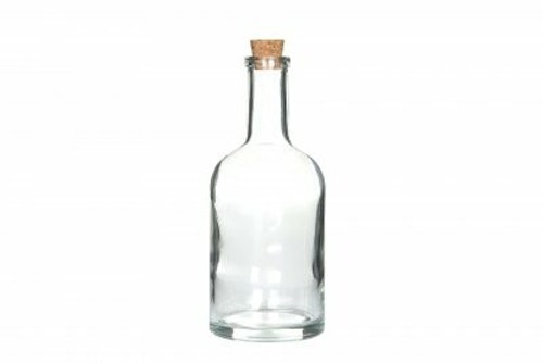 Glasflaska med kork 400ml