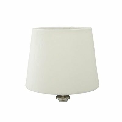 Lampskärm Sammet Vit 18*23*18cm