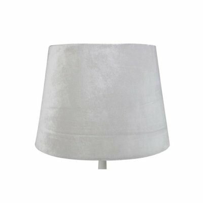 Lampskärm Sammet Vit 27*25*35cm